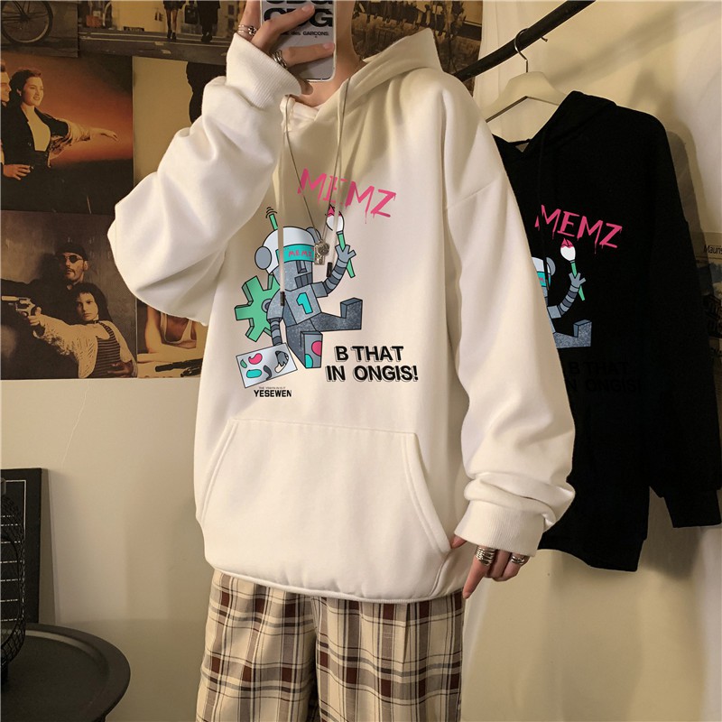 Áo hoodie nỉ ngoại ulzzang unisex nam nữ cặp đôi sweater local brand khoác zip choàng cardigan chống nắng MEMZ