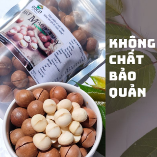 Hạt macca nứt vỏ Organic Sạch, 500g, Hạt macca sạch Tây Nguyên tốt cho phụ nữ có thai
