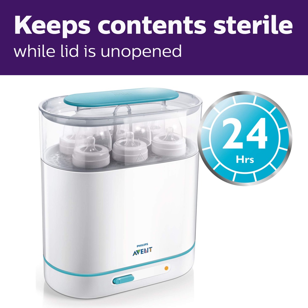 Máy Tiệt Trùng Bình Sữa Philips Avent 3 Trong 1