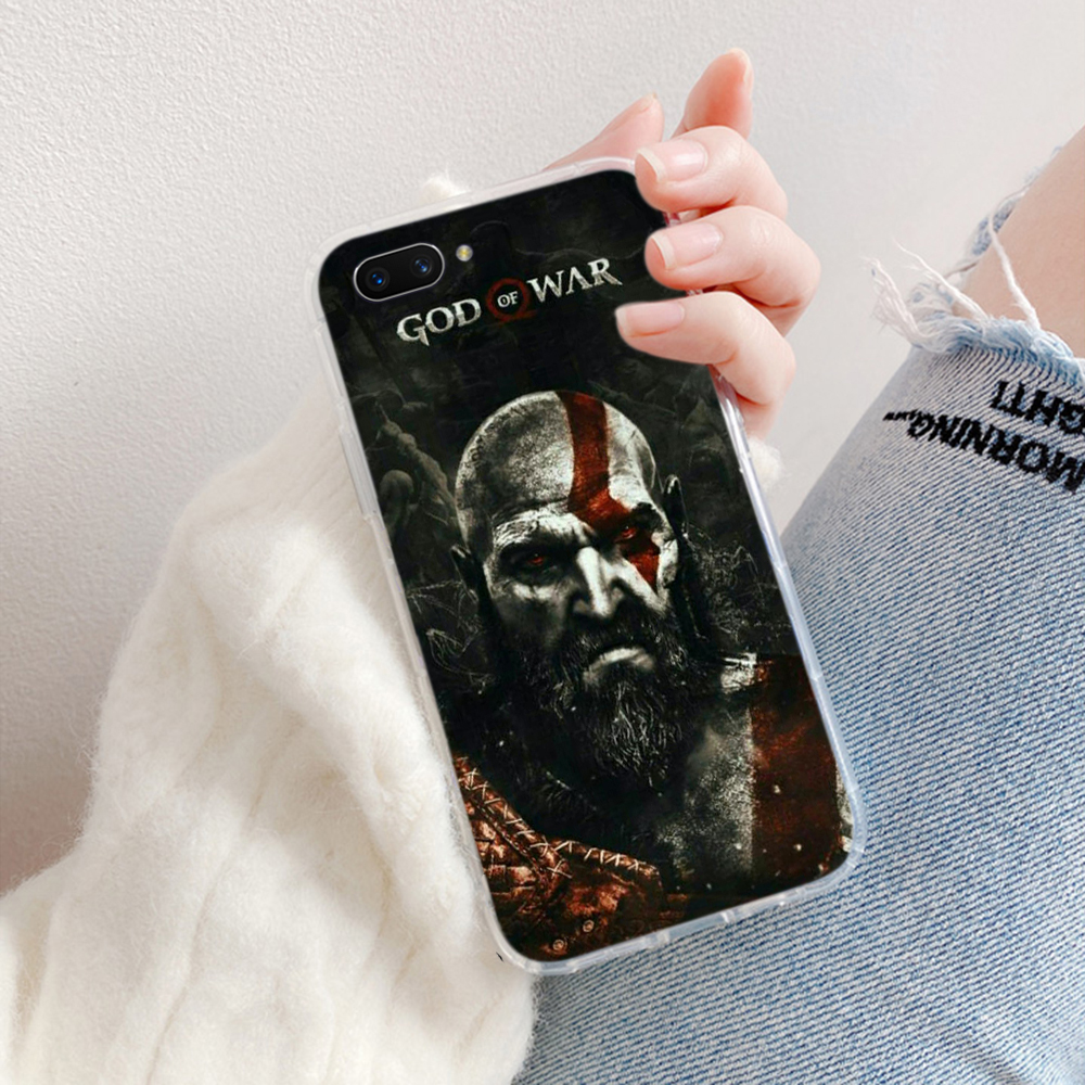 Ốp Điện Thoại Mềm Trong Suốt Hình Kratos God Of War 4 184c Cho Oppo A59 F1s A5s A7 A77 F3 A8 A31 2020 A83 A1 A93 F11 Pro F11 A9 A32 Ax5s Ax7