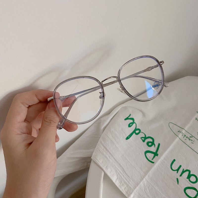 Gọng kính kim loại vuông bầu Gaigarden thời trang