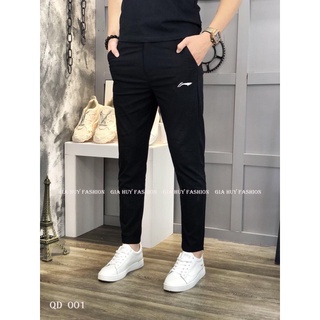 Quần nam quần jogger nam ống xuông cạp cúc 612
