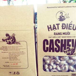 Hạt điều rang muối vỏ lụa Mr Oh