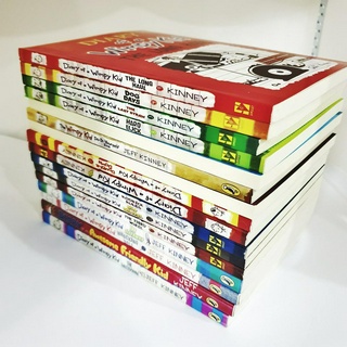 Combo 12q - Diary of a wimpy kid - Tặng file nghe