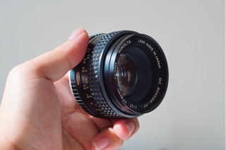 Lens Minolta MC 50mm f1.7