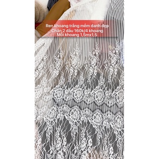 Ren khoang trắng kem 175k/4 khoang mỗi khoang 1,2mx1,5