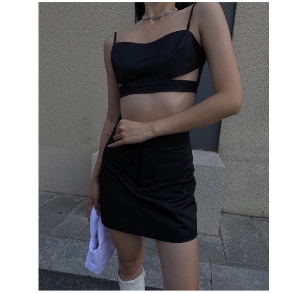 Túi xách nylon màu trắng size nhỏ, là min - MINI PUFFER BAG - WHITE