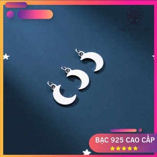 Charm S925 trắng ông trăng treo