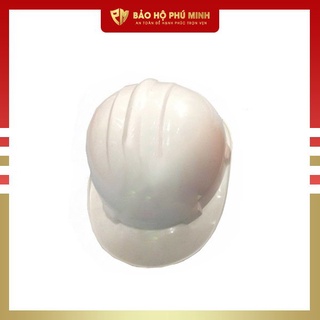 Mũ bảo hộ lao động công nhân, kỹ sư gọn nhẹ thoáng mát khi đội loại 2 - Bảo hộ lao động Phú Minh