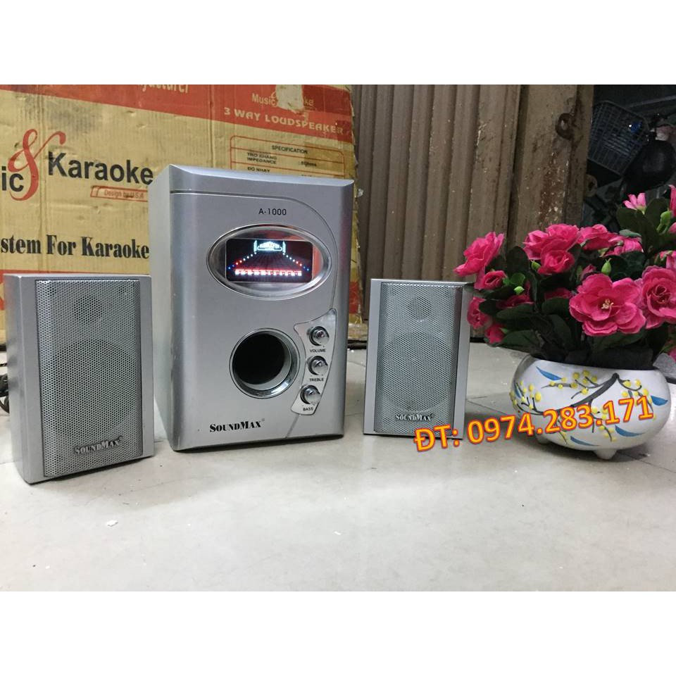 Loa nghe nhạc Soundmax A1000 có màn hình