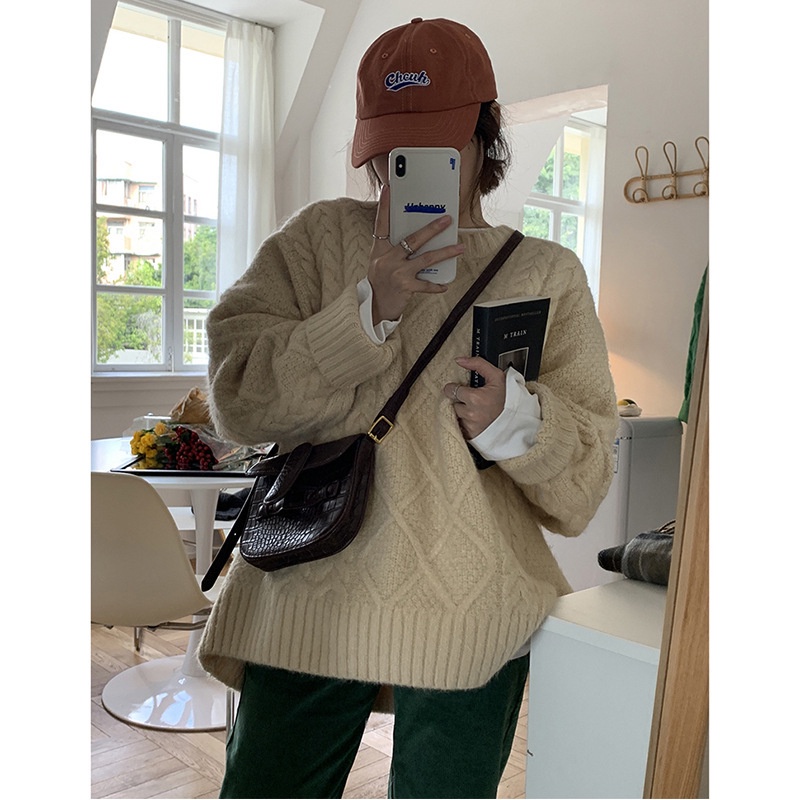 Áo len cổ tròn cho nữ Shop Haul - AL-G01 | BigBuy360 - bigbuy360.vn