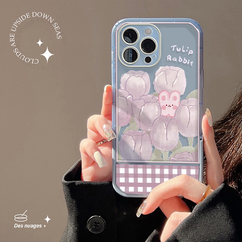 Ốp Điện Thoại Tpu Trong Suốt Chống Sốc Có Giá Đỡ Cho Iphone 13 Pro MAX 12 Pro MAX 11 Pro MAX XS MAX XR X 7 Plus 8 Plus 6 6S