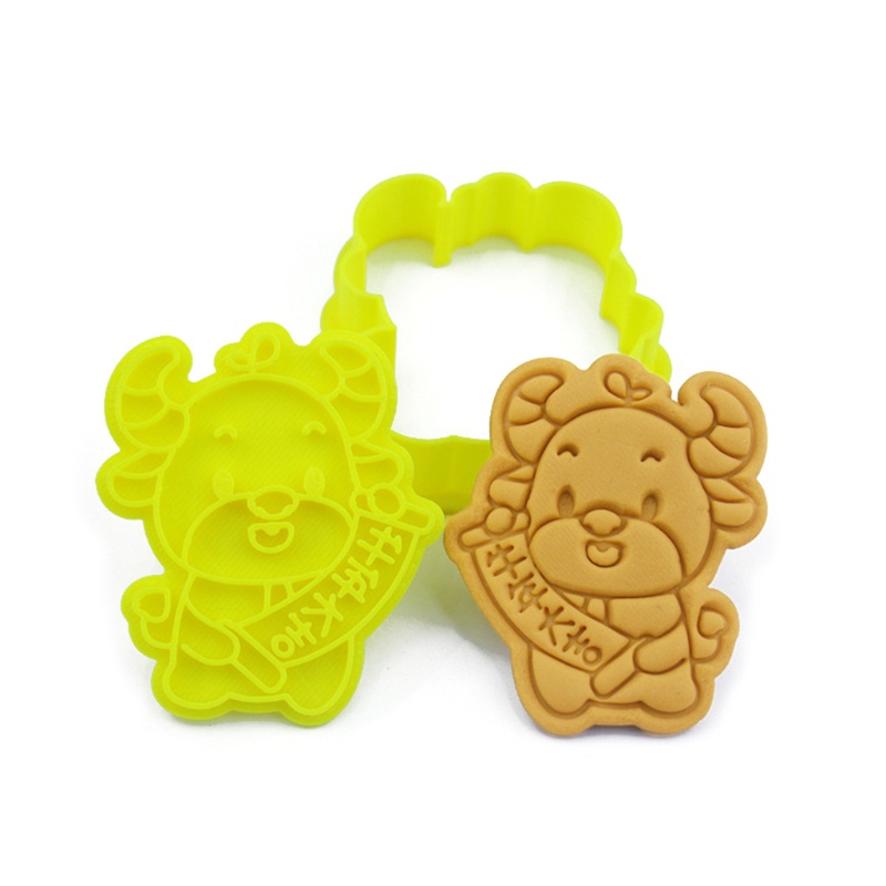 Khuôn Cắt Bánh Quy DIY 3D Dễ Thương Cho Bé