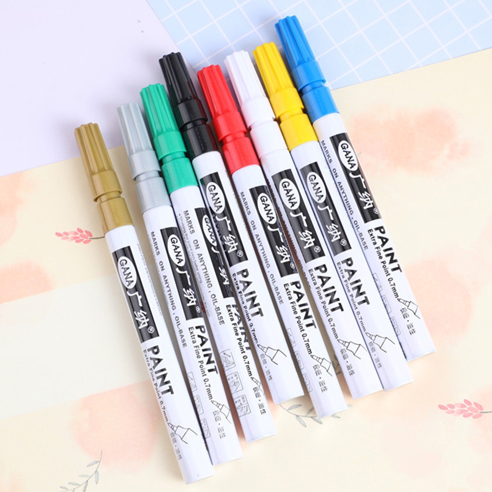 Bút Đánh Dấu 0.7mm Chống Thấm Nước Dùng Cho Sơn / Kim Loại / Kính