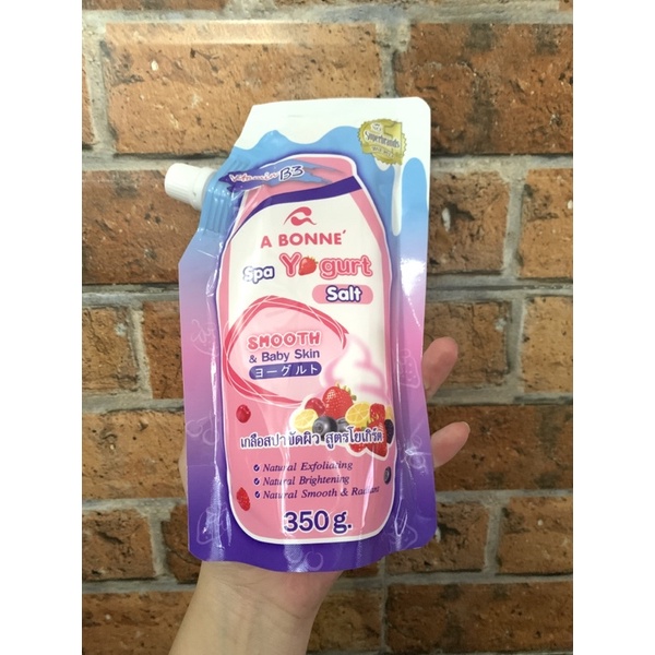 [CHÍNH HÃNG] MUỐI TẮM A BONNE 350gr - SPA YOUGURT SALT