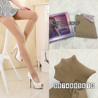 Quần tất bầu màu da dẫm gót