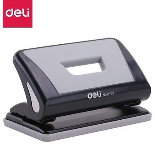Máy đục lỗ Deli 0103 đục 2 lỗ 10 tờ/lần