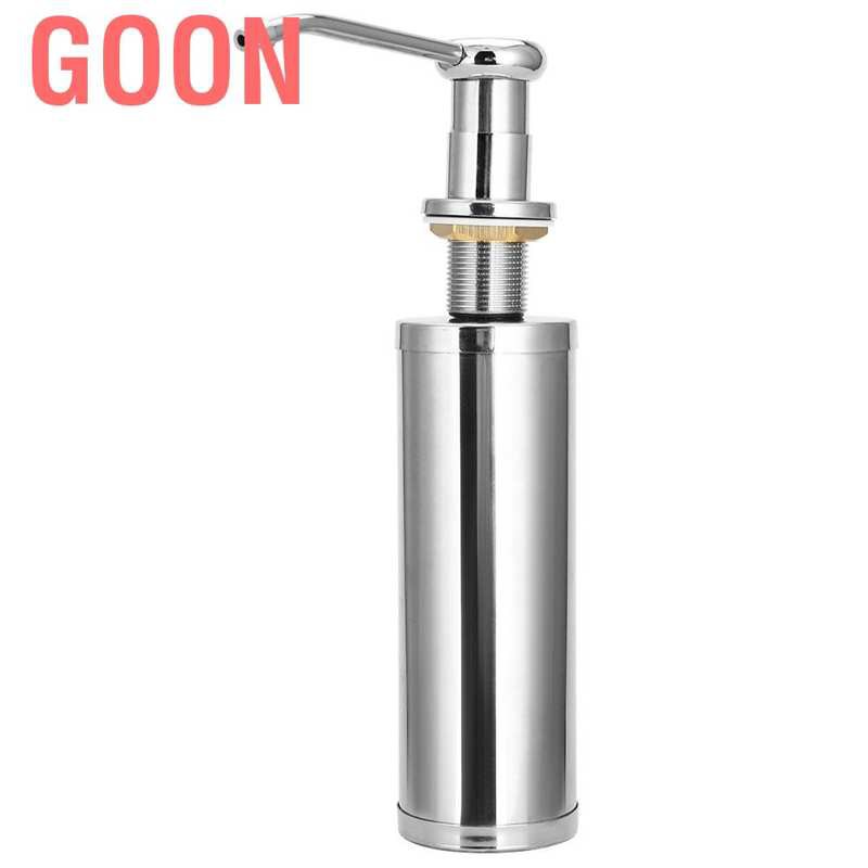 Bình Đựng Xà Phòng Dung Tích 300ml Bằng Thép Không Gỉ Tiện Dụng
