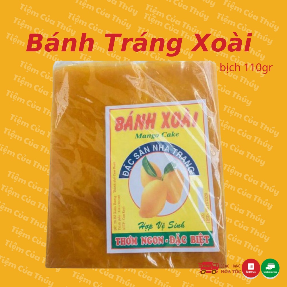 Bánh Xoài Nha Trang bịch 110gr - DẻoThơm chua ngọt đặc biệt