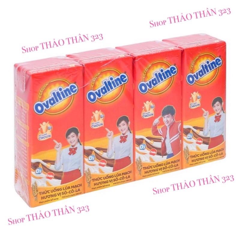 Thức Uống Lúa Mạch Ovanltine 180ml