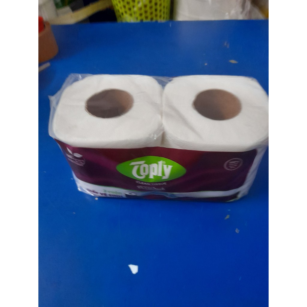 2 cuộn giấy vệ sinh Toply