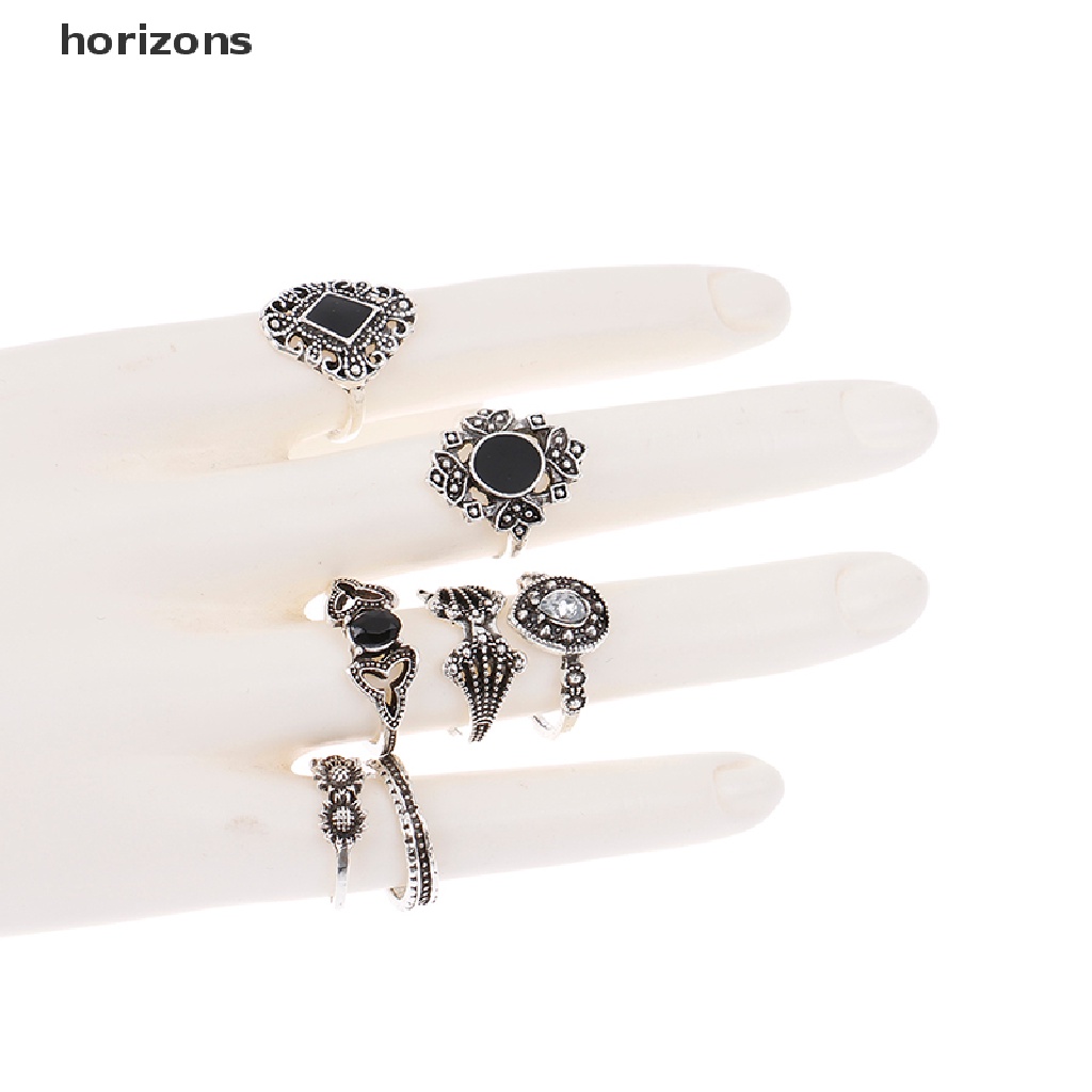 Set 15 Nhẫn Đeo Tay Phong Cách Vintage Cá Tính Cho Nam Nữ