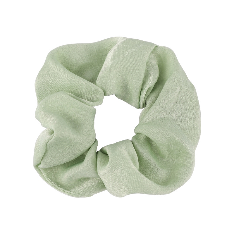 [Mã FASHIONCB232 hoàn tối đa 15K xu đơn 50K] COD CHDM Korea Fashion Plaid Gauze Green Hair Rope Headband Hair Scrunchies | BigBuy360 - bigbuy360.vn