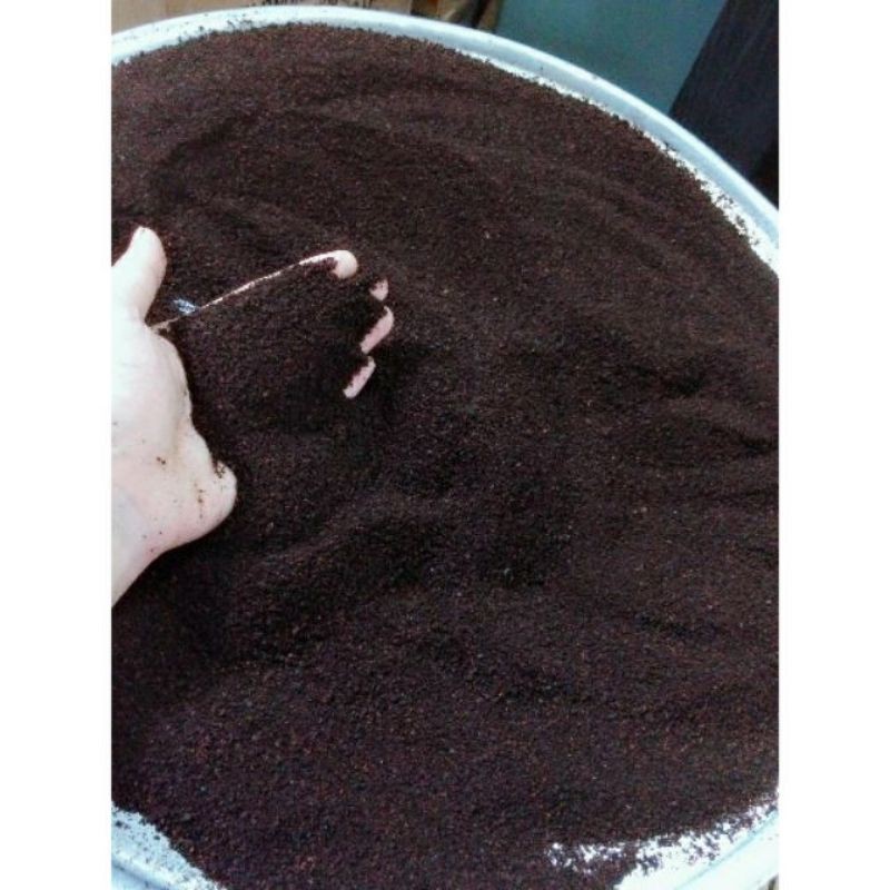 Bã cafe sấy khô tẩy da chết gói 100g handmade