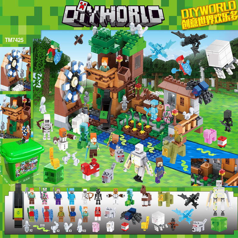 Bộ Đồ Chơi Lắp Ráp Mô Hình Lego My World Cho Bé 6-14-year-ld Px4W