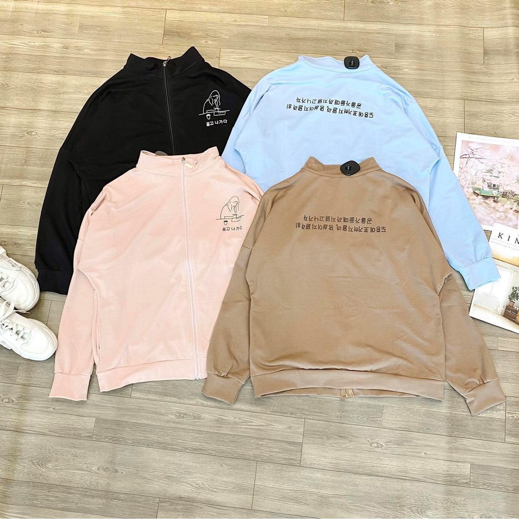 * (FREESHIP-SALE KHỦNG) ATH037_ÁO KHOÁC DA CÁ CỔ TRỤ CHIBEST