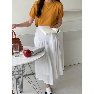 Áo len cộc tay cổ tròn basic 31110 CHERRY COCO