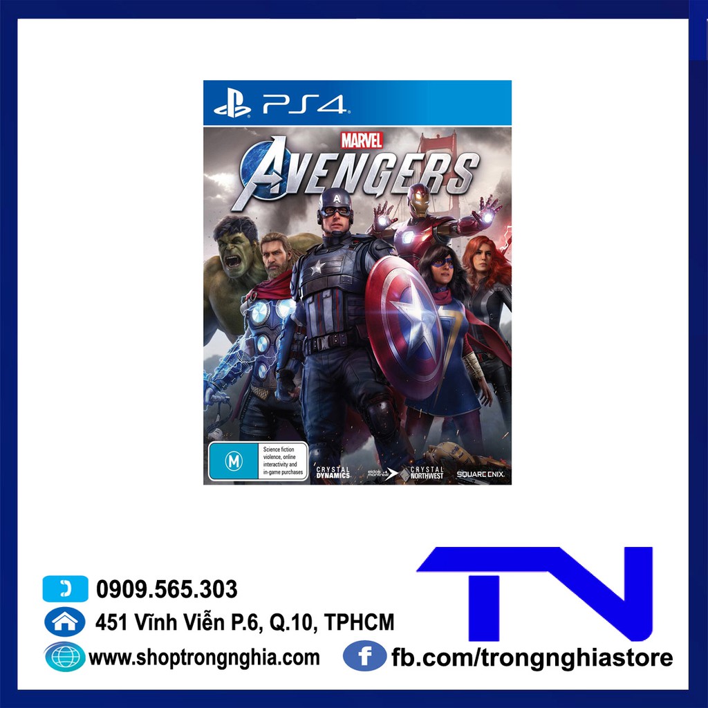 [Mã ELHAMS5 giảm 6% đơn 300K] Đĩa game PS4 - Marvel Avengers