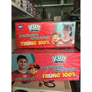 Thùng sữa LIF KUN socola lúa mạch/cam/dâu 24 túi 110ml