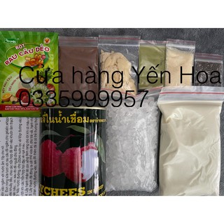 Set Chè Khúc Bạch Vải - 9 món