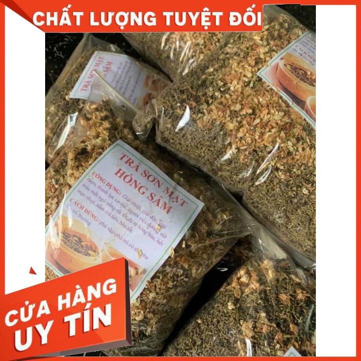 Trà Sơn Mật Hồng Sâm SaPa♻️ Chính Hiệu Loại Đặc Biệt Nhiều Hoa Nhài Cỏ Ngọt Thơm ♻️Uống Là Mê ♻️Gói 01Kg