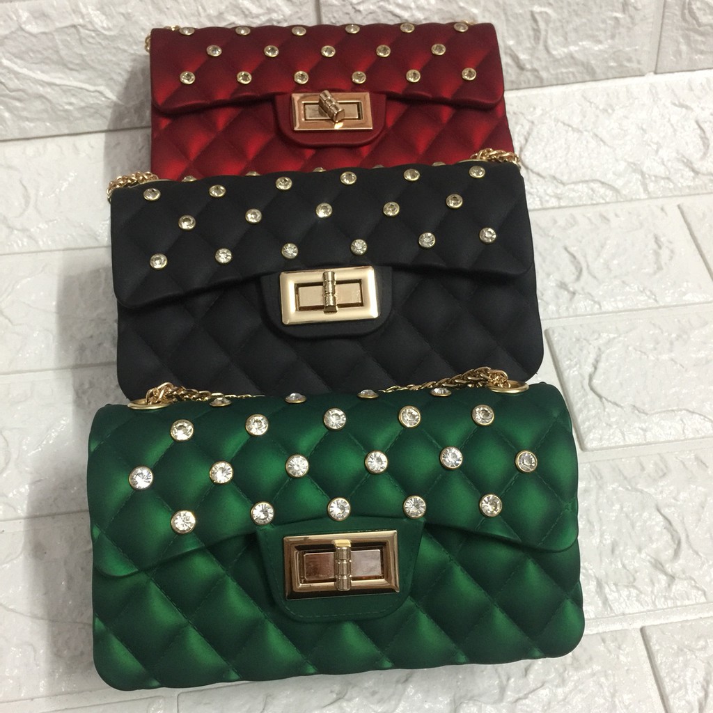 TÚI NHỰA SILICON ĐÍNH ĐÁ