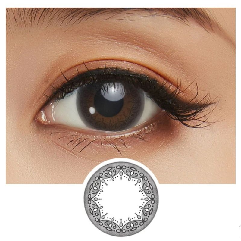 Kính áp tròng SEED dùng 1 ngày màu Grace Make, lens SEED eye coffret 1 day UV- Lens Optic