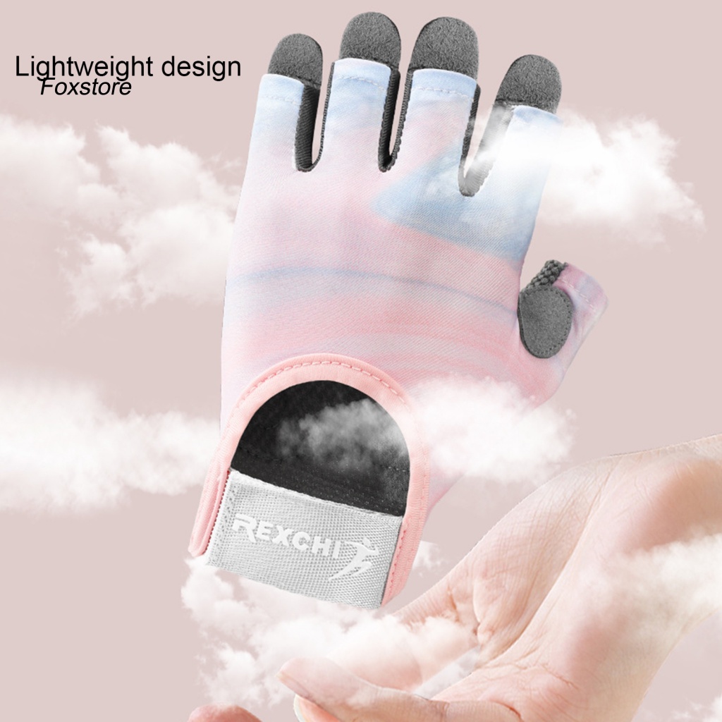 Găng Tay Đạp Xe / Nâng Tạ Thoáng Khí Unisex