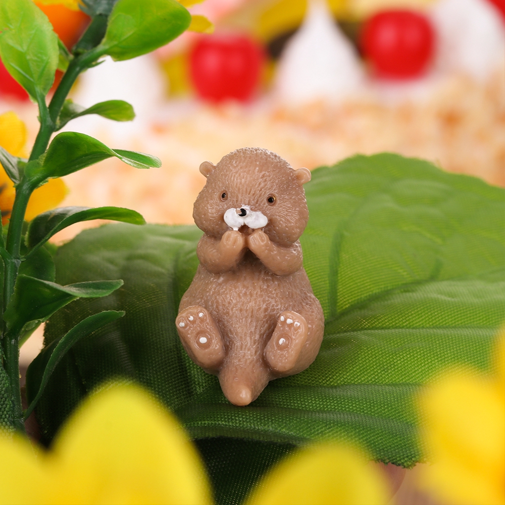 Bộ 4 bức tượng trang trí dành cho khu vườn đồ chơi