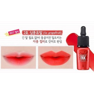Son ink màu 02 - màu đỏ cam
