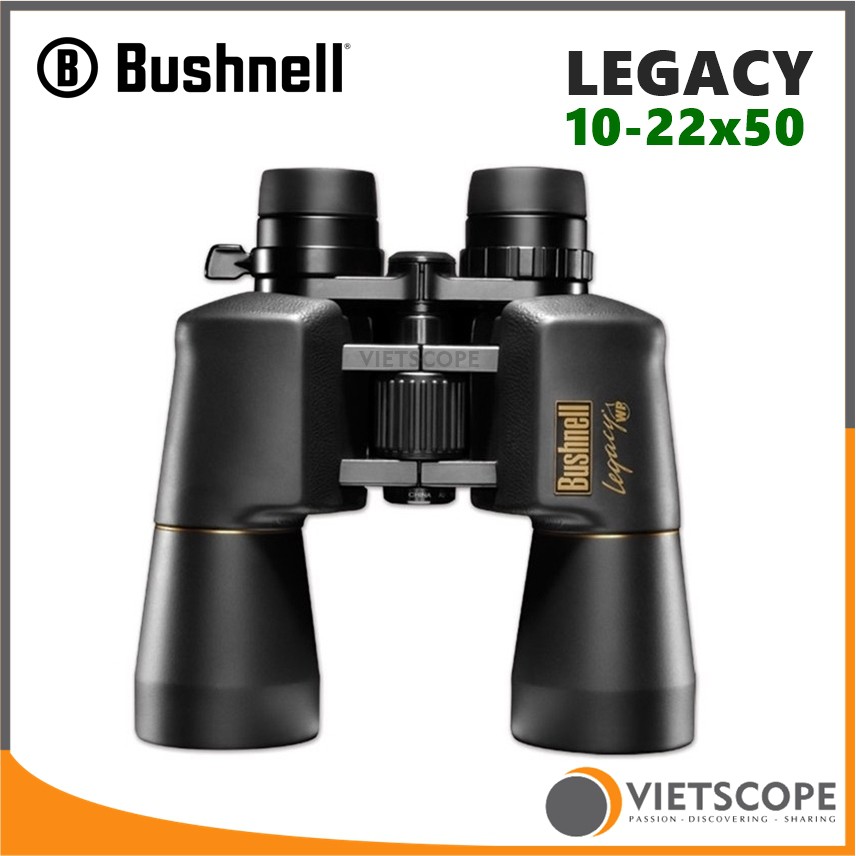 Ống nhòm zoom Bushnell Legacy WP 10-22x50 dã ngoại, đi săn, du lịch, thiên văn