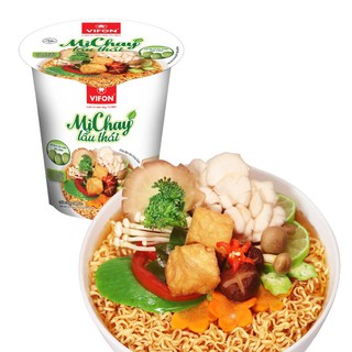 Mì Vifon Lẩu Thái Chay 60g thùng 24 ly