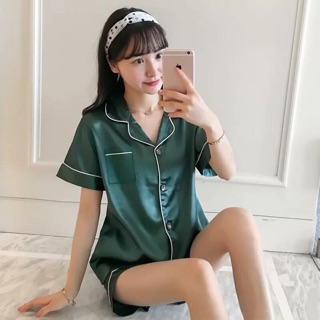 Bộ ngủ lụa mặc nhà