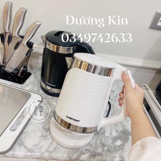 [CÓ VIDEO]🍧Ấm siêu tốc CHEFMAN chuẩn đét, 2 lớp cách nhiệt.hàng loại 1!