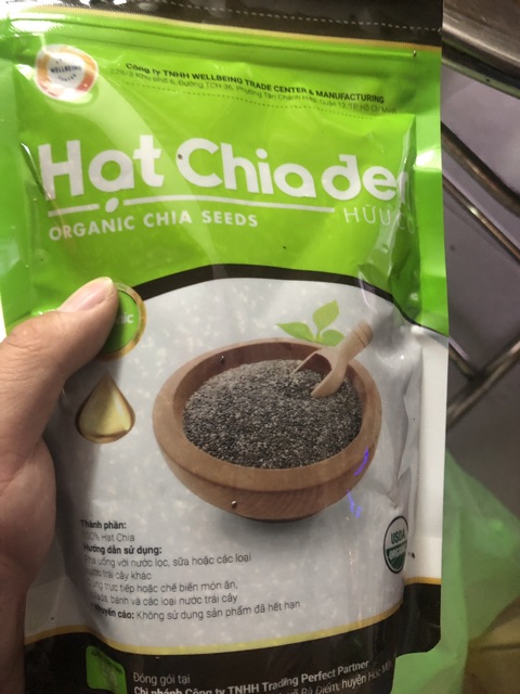 Hạt Chia Đen Hưu Cơ