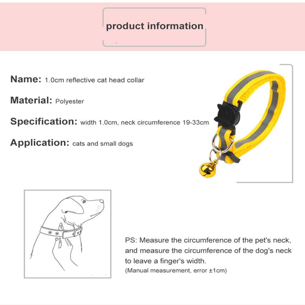 Vòng Cổ Nylon Có Chuông Nhiều Màu Dễ Thương Dành Cho Mèo Cưng
