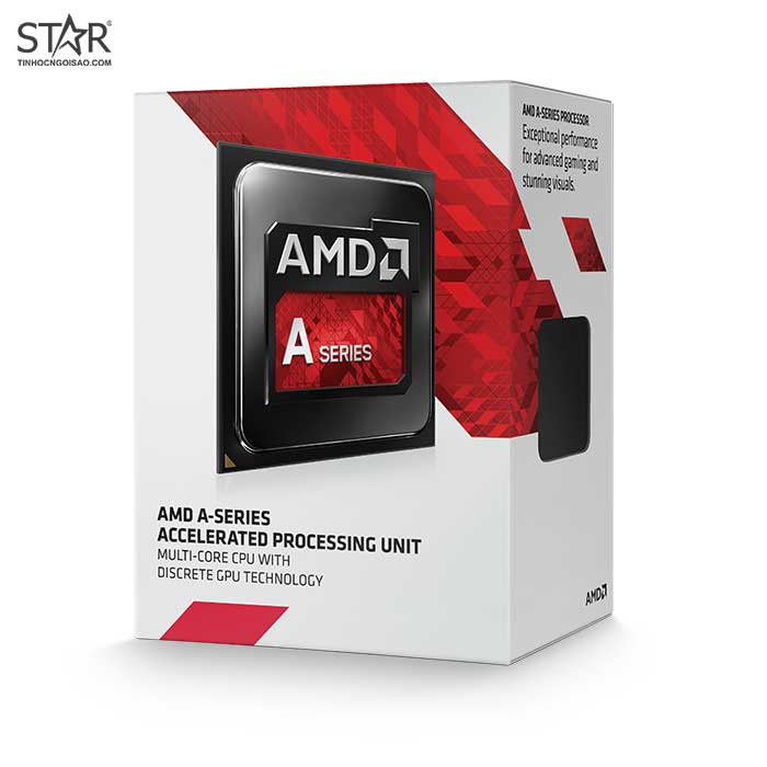 CPU AMD A8 7680 (3.5GHz Up to 3.8GHz, FM2+, 4 Cores 4 Threads) Box Chính Hãng