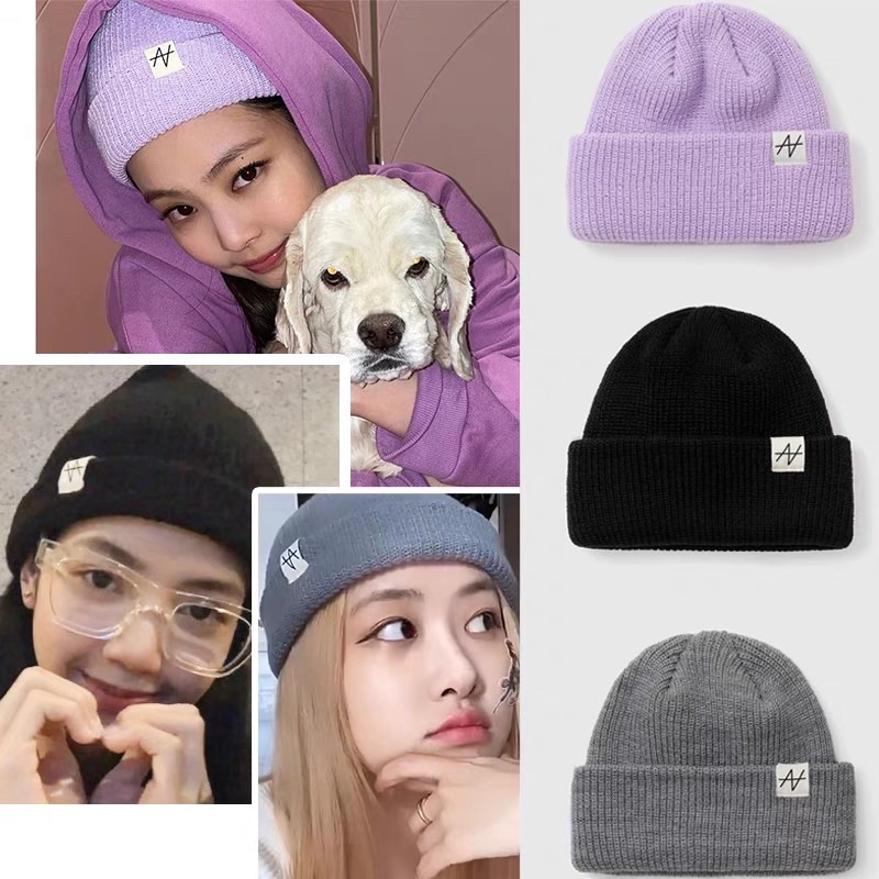 Mũ len beanie NIEEH giống BLACKPINK