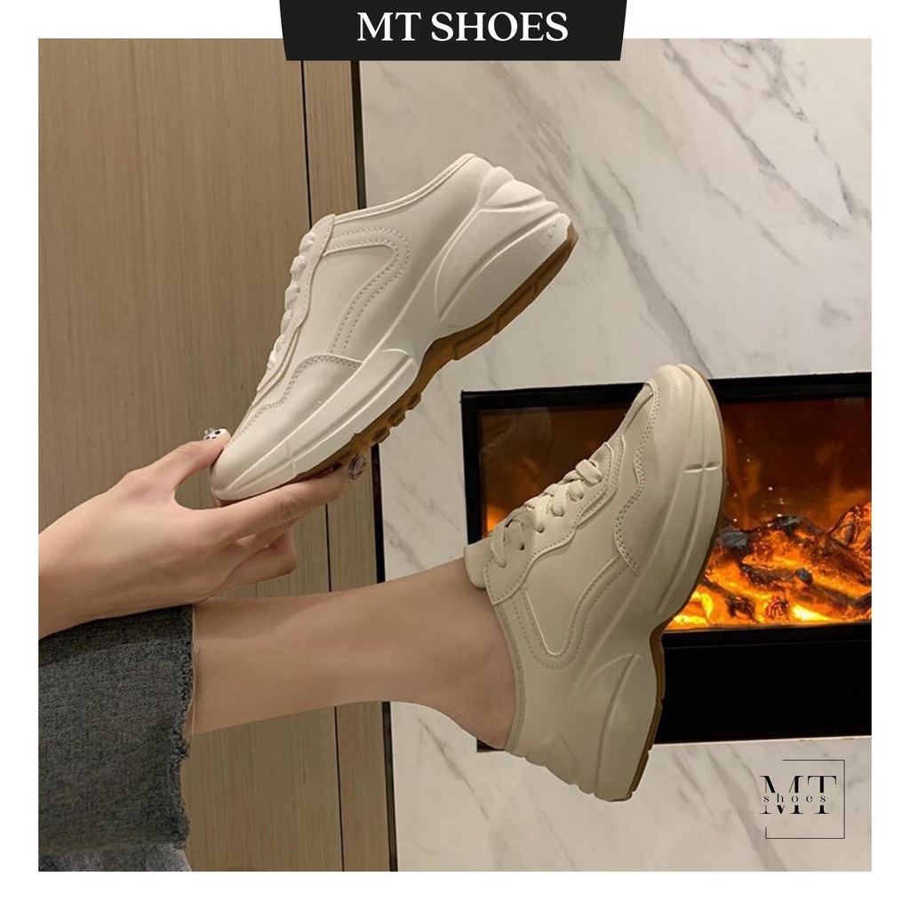 Sục Bata Hot Trend kiểu dáng đơn giản đế độn hàng Quảng Châu cao cấp cực dễ phối đồ