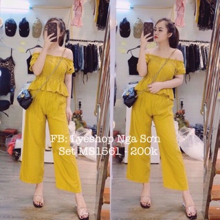Set đũi chun trễ vai MS1561